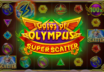 Автомат Gates Of Olympus Super Scatter в казино Флинт